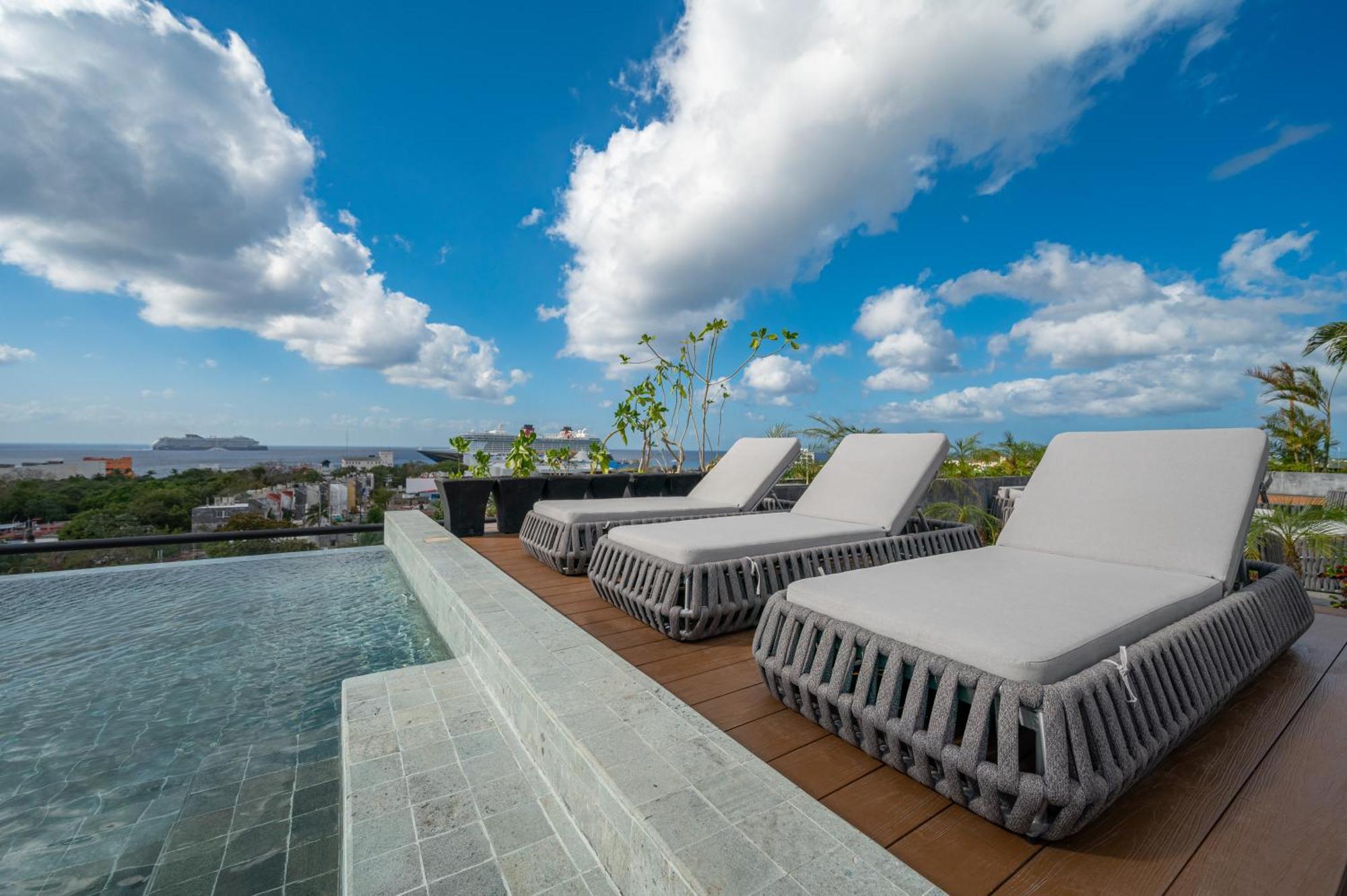 Kippal - Modern Oasis - Aparthotel Cozumel Ngoại thất bức ảnh